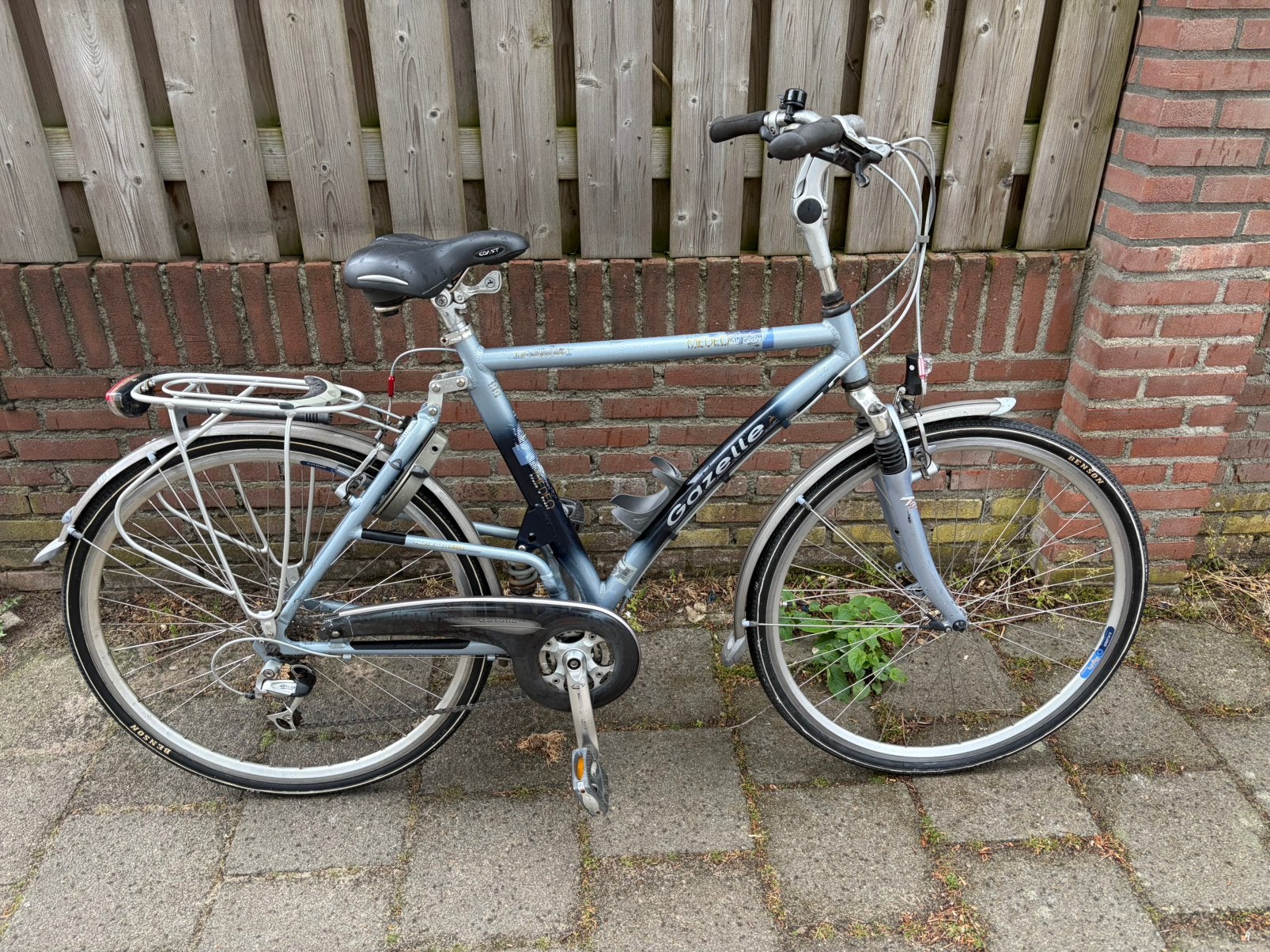 Herenfiets gazelle medeo air glider framemaat 57 cm 24 versn, Ophalen, Gebruikt, 57 tot 61 cm, Meer dan 20 versnellingen