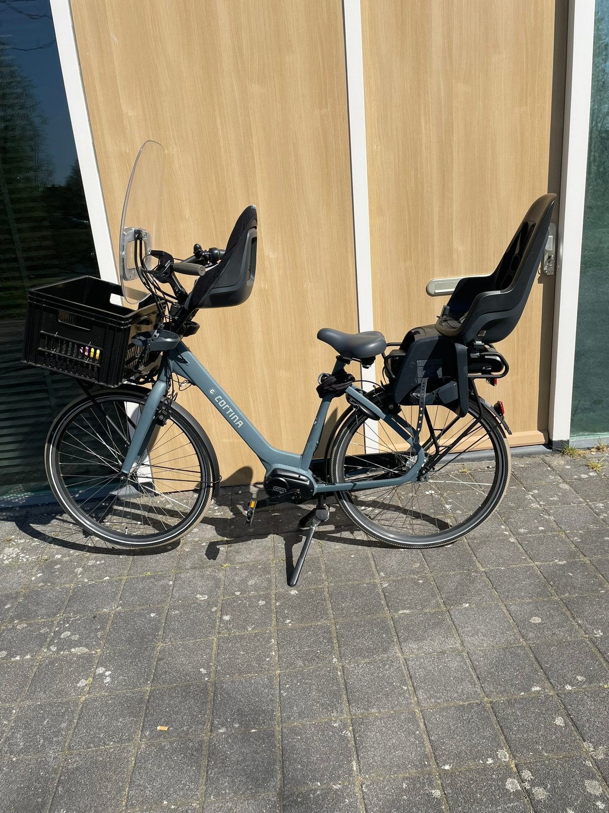 Te koop cortina e-common family fiets, Dubbele standaard, 56 cm of meer, Zo goed als nieuw, Ophalen