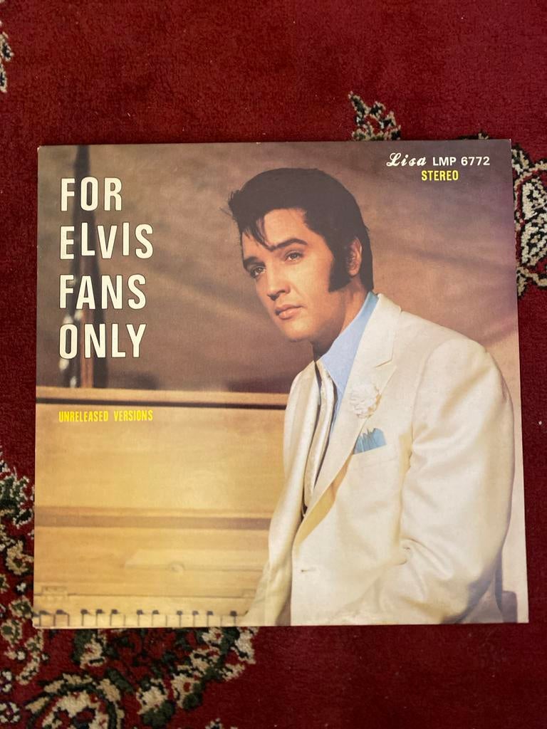 Elvis Presley - For Elvis Fans Only (Unreleased Versions), Gebruikt, Originele persing, Ophalen of Verzenden, 1970 - 1979