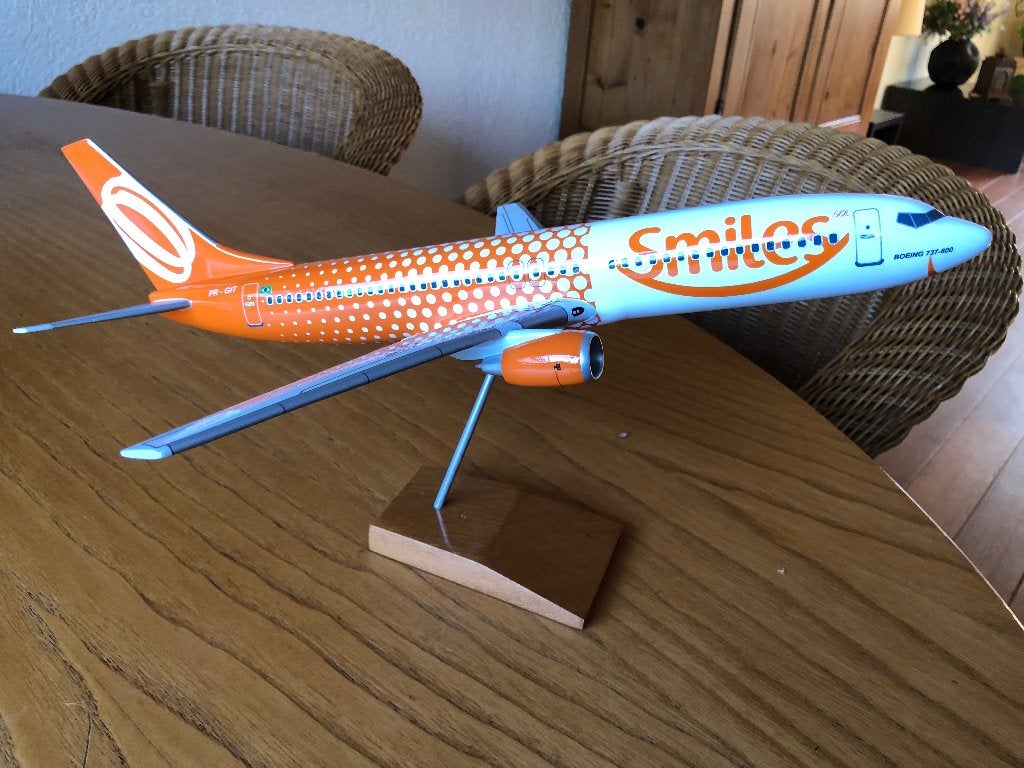 Smiles Brazil   Boeing 737-800, Ophalen, Nieuw, 1:72 tot 1:144, Overige merken