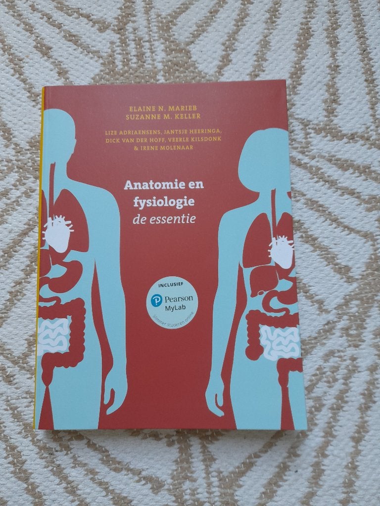 Studieboek Verpleegkunde, Boeken, HBO, Elaine N. Marieb, Suzanne M. Keller, Beta, Ophalen