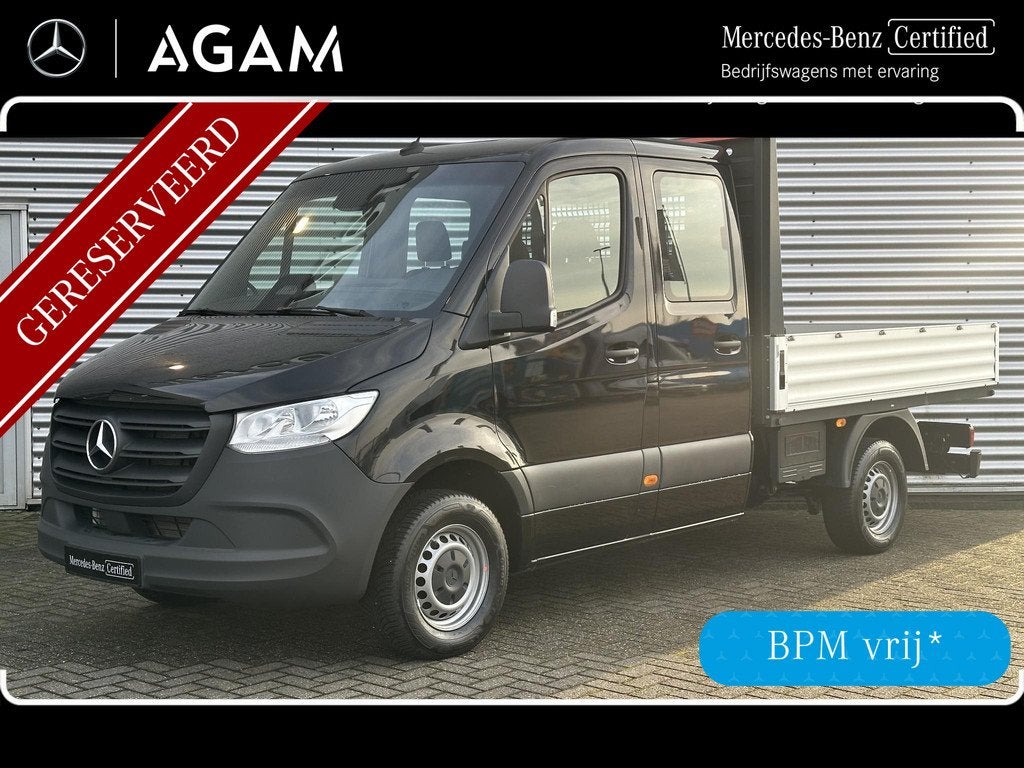 Mercedes-Benz Sprinter 317 CDI L2 Dubbele Cabine Open Laadba