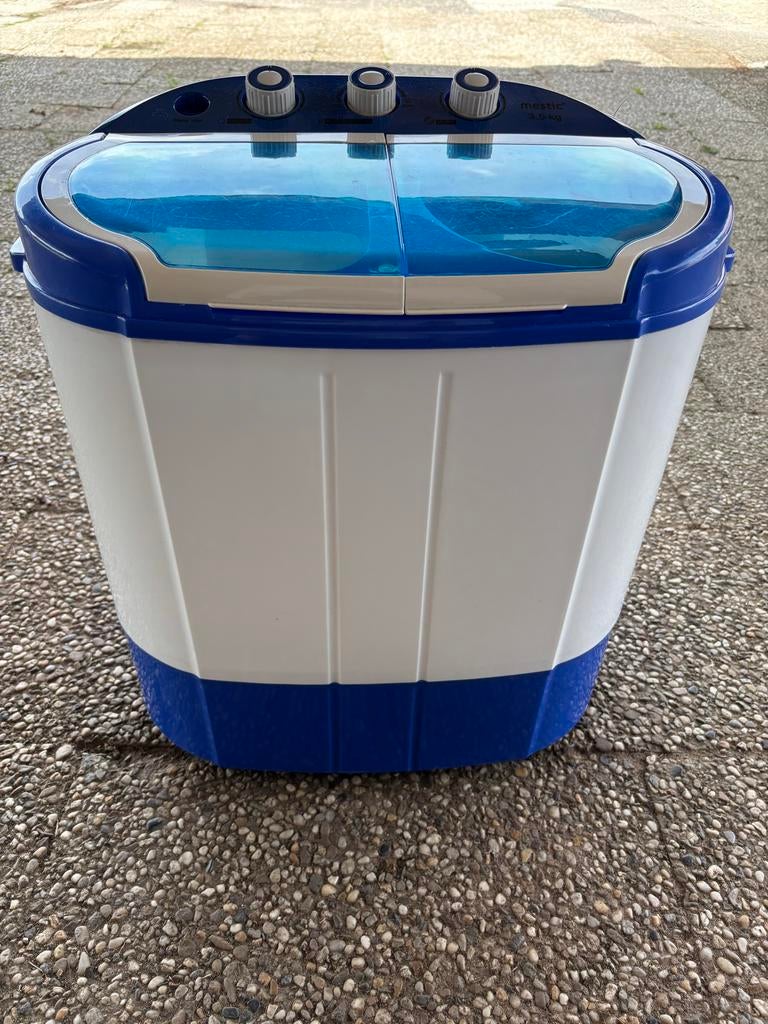 Mestic Mini Wasmachine Camping 3.5 kg - Ideaal voor onderweg, Caravans en Kamperen, Ophalen, Zo goed als nieuw