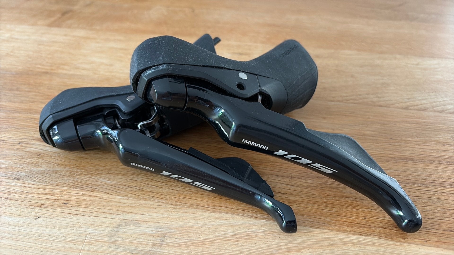 Shimano 105 shifters ST-7020 hydraulisch/ 11 sp. mechanisch, Fietsen en Brommers, Fietsonderdelen, Ophalen of Verzenden, Gebruikt