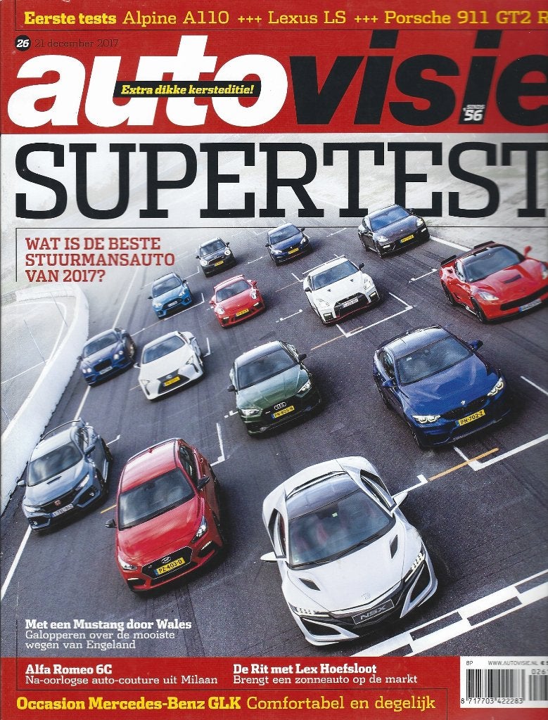 Autovisie Supertest 2017, Ophalen of Verzenden, Gelezen, Algemeen