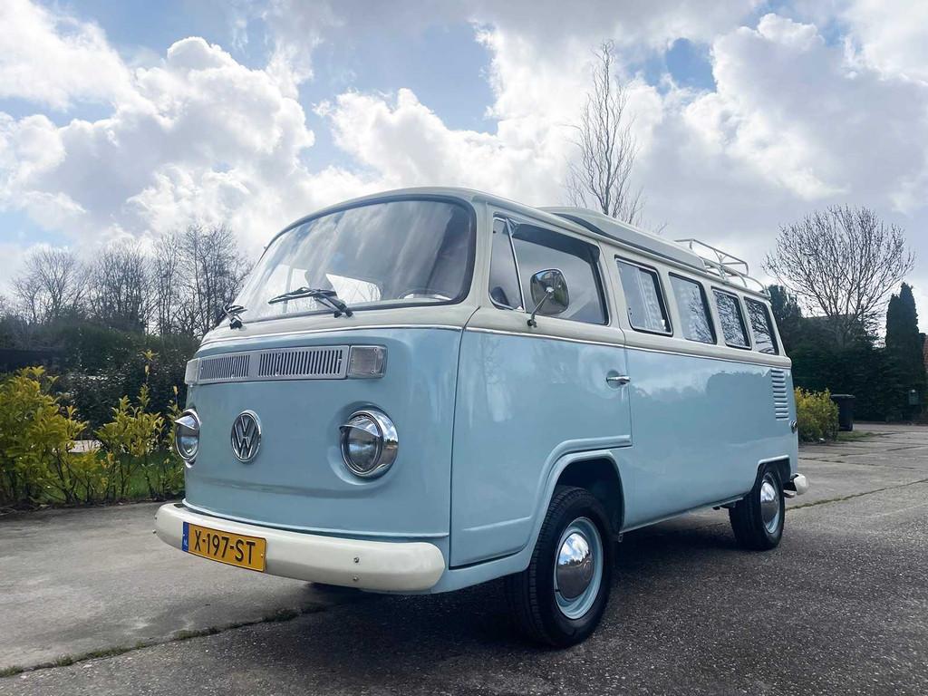 Volkswagen - Camper - T2 - Oldtimer, Auto's, Oldtimers, Bedrijf, Volkswagen, Benzine, Overige carrosserieën, Handgeschakeld, Geïmporteerd