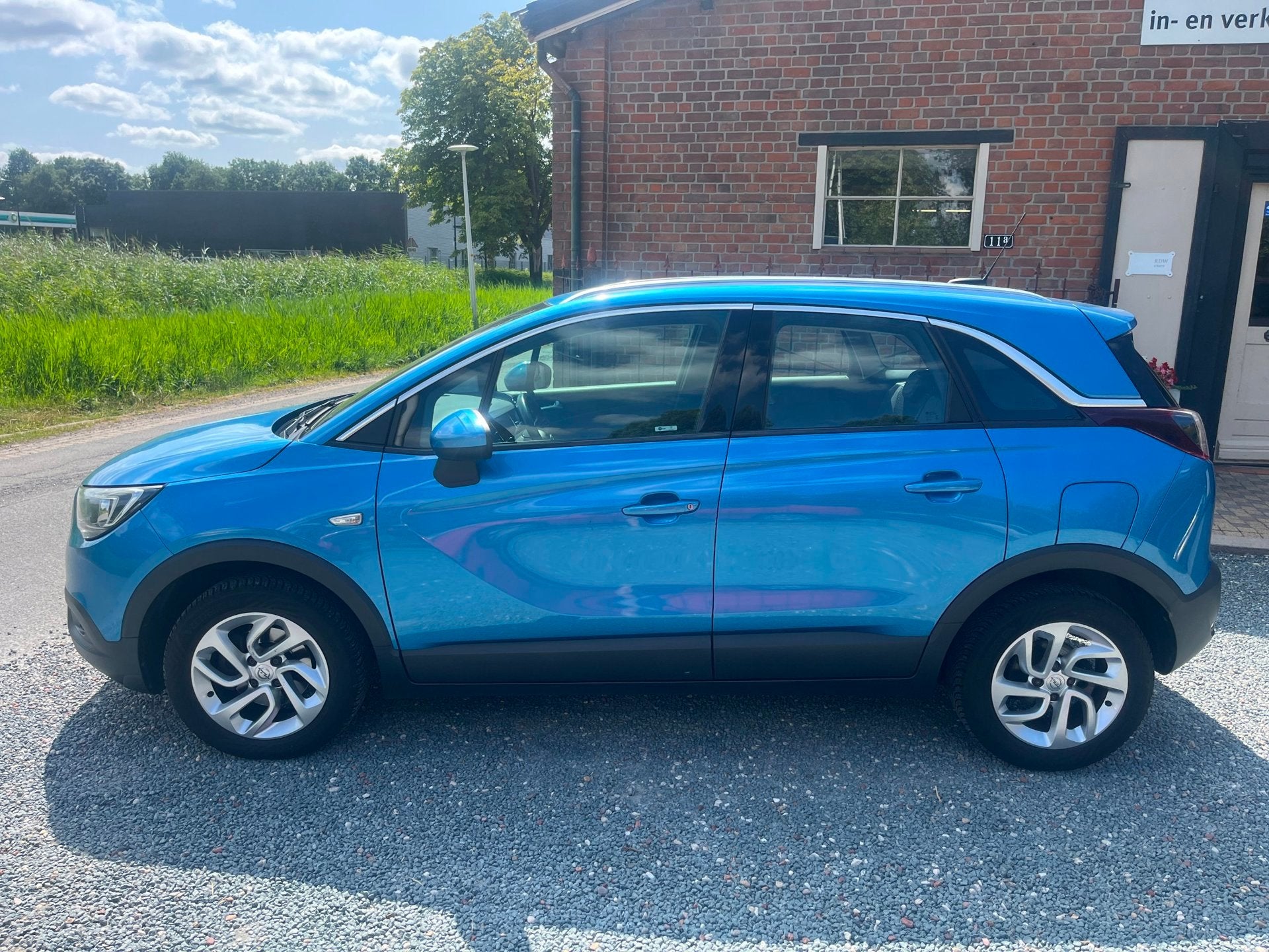 Opel Crossland X 1.2 Turbo Innovation ( Navigatie + Climate, Gebruikt, 1199 cc, Blauw, 49 €/maand