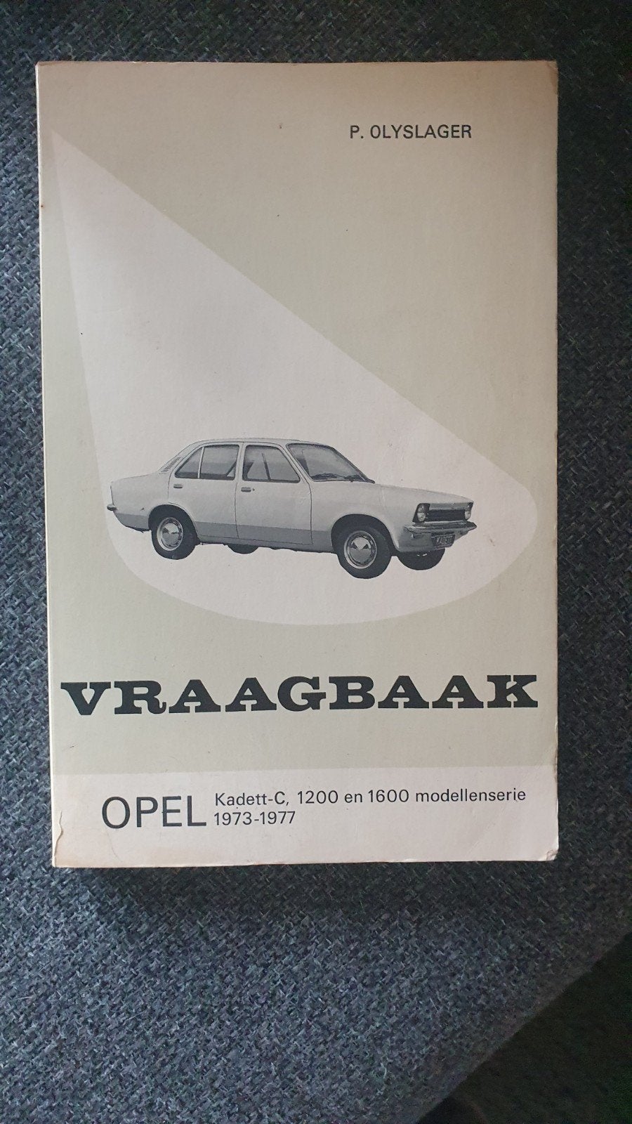 Opel Kadett boek, Ophalen of Verzenden