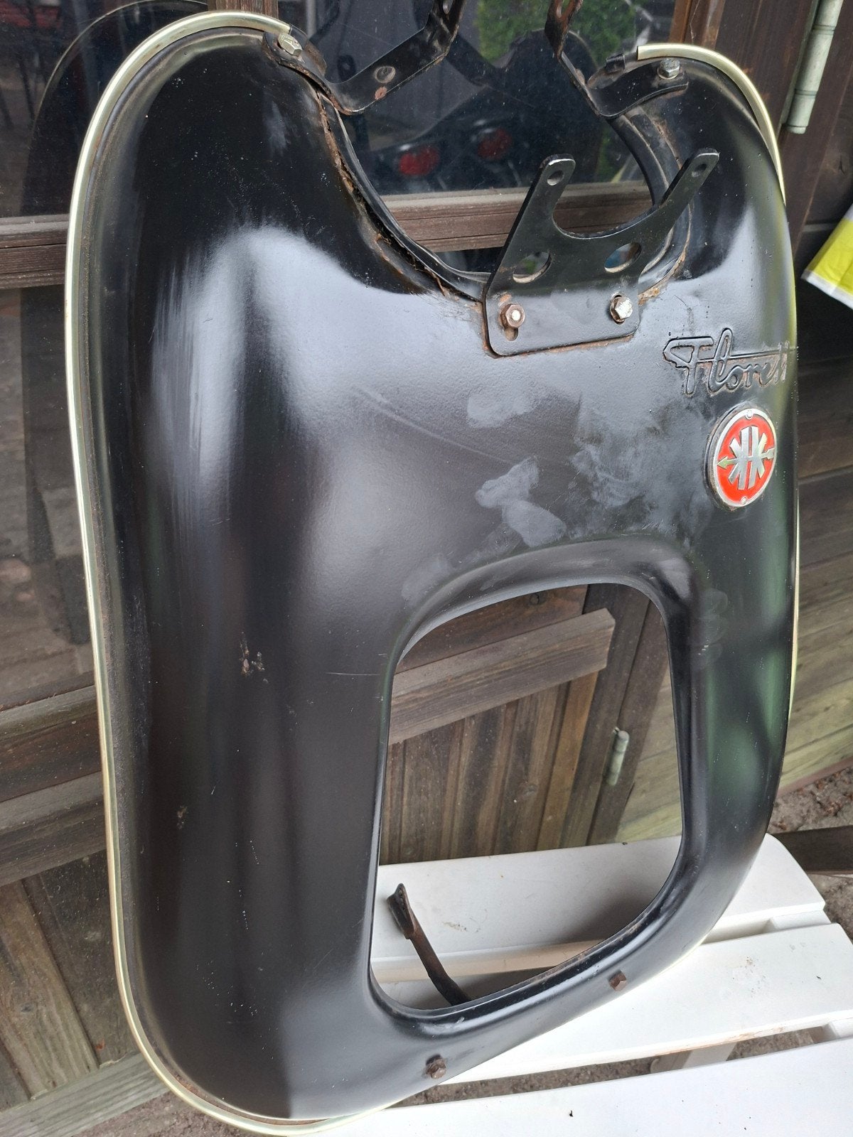 Kreidler Florett Beenscherm - Origineel en Gebruikt, Ophalen, Gebruikt, Tank