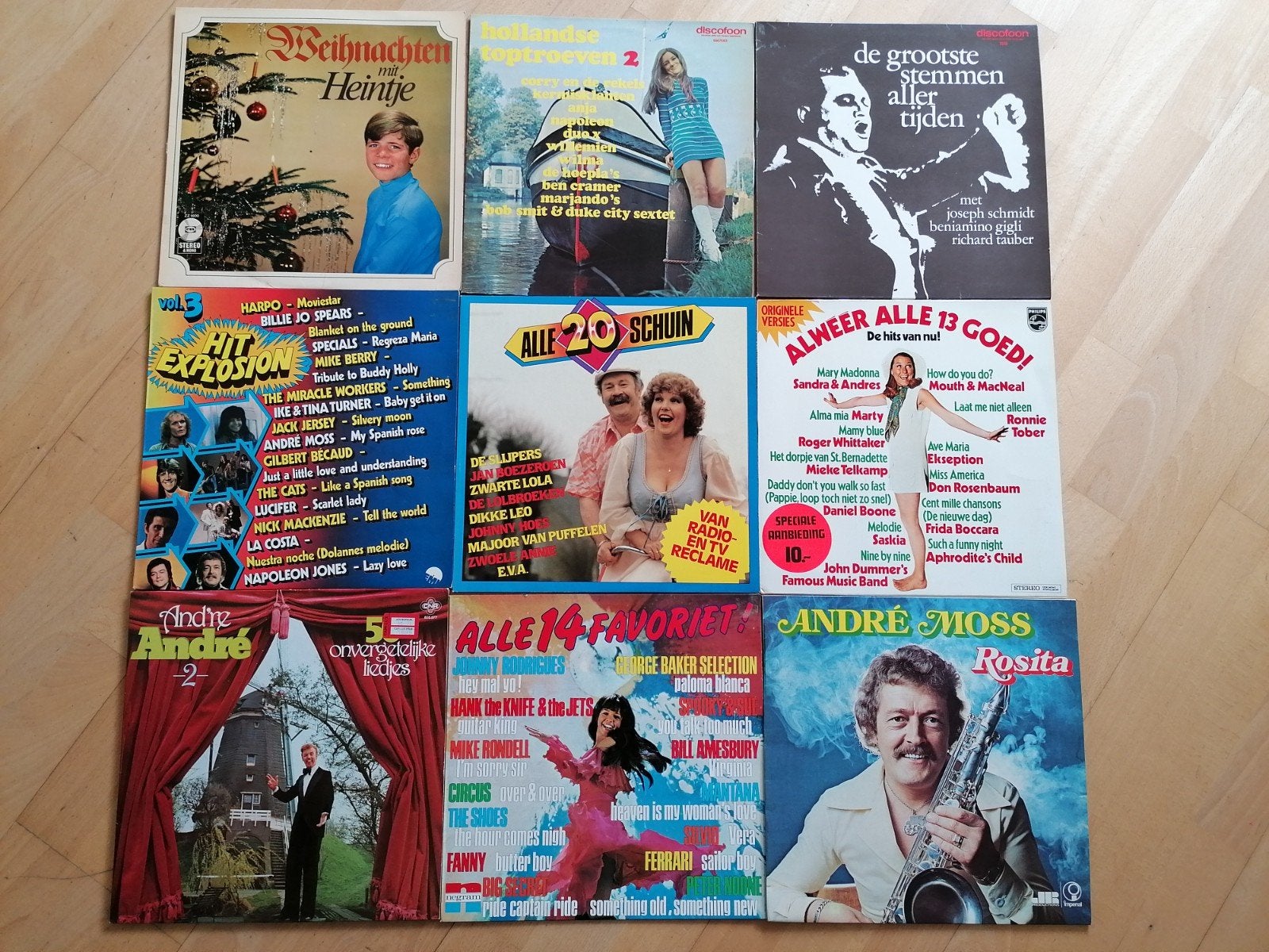 collectie LP's, Ophalen, LP