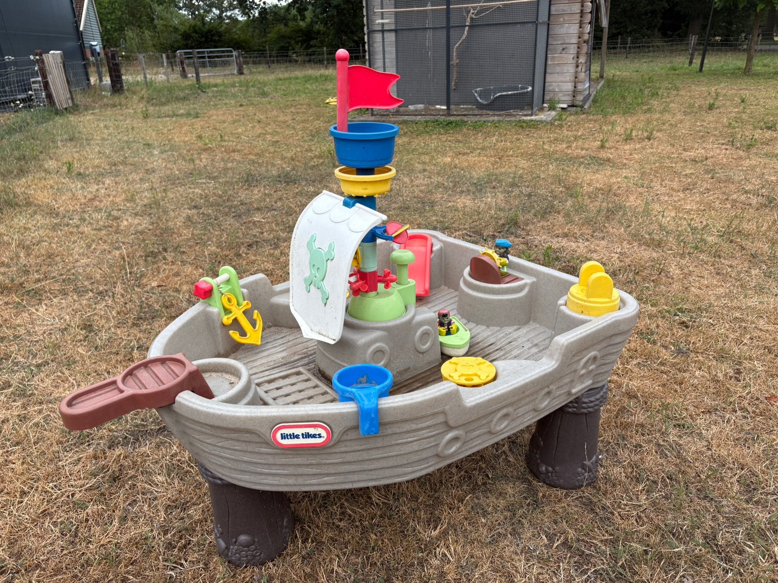 Little tikes piratenboot watertafel, Kinderen en Baby's, Ophalen, Gebruikt