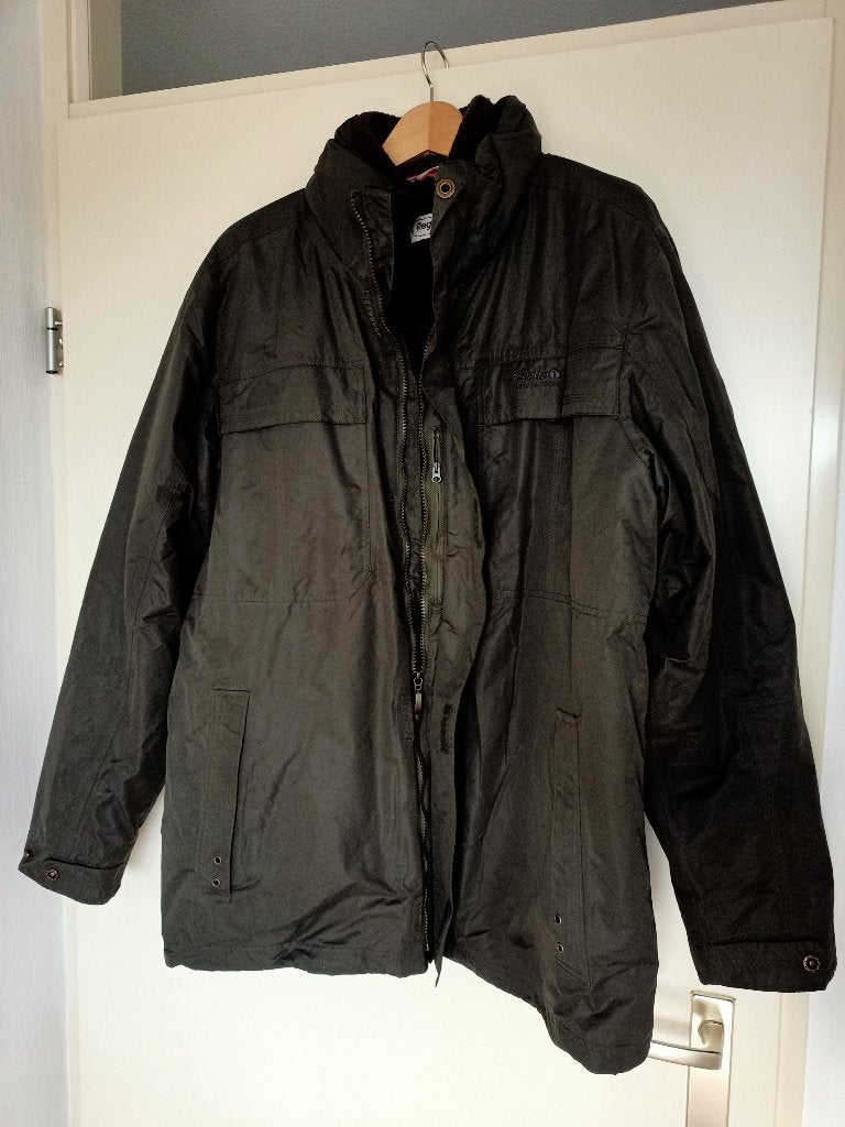 heren winterjas maat 56 - XL van Regatta great outdoors, Ophalen, Overige kleuren, Maat 56/58 (XL), Zo goed als nieuw