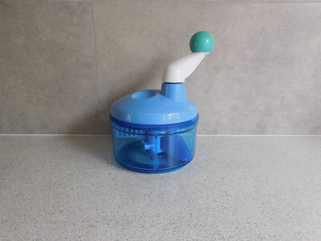 Tupperware Quick Chef Pro Blauw - 6-delig - 1,6 Ltr., Gebruikt, Blauw, Overige typen, Ophalen of Verzenden