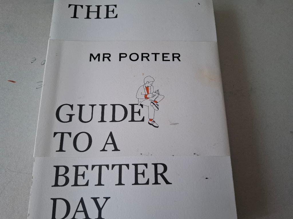 The mr Porter Guide to a better day, Verzenden, Zo goed als nieuw