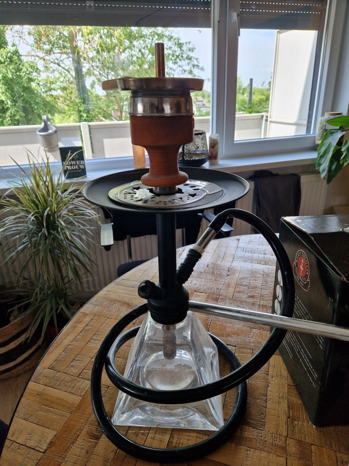 Waterpijp met accessoires, Verzamelen, Ophalen of Verzenden, Gebruikt, (Water)pijp