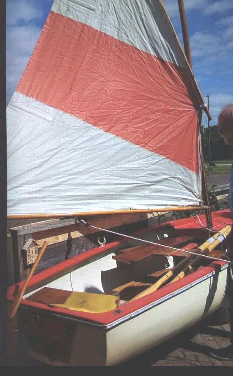 Leuke zeilboot /Jol te koop., Ophalen, Gebruikt, 3 tot 6 meter, Minder dan 15 m²