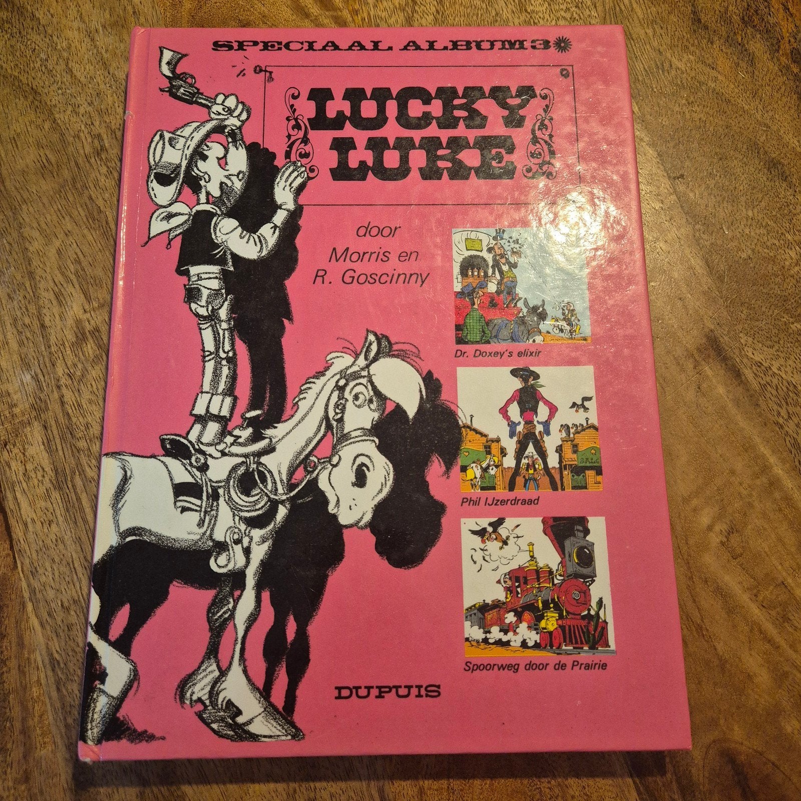 Lucky Luke - Speciaal Album 3 (1981), Eén stripboek, Ophalen of Verzenden, Gelezen, Morris en R. Goscinny