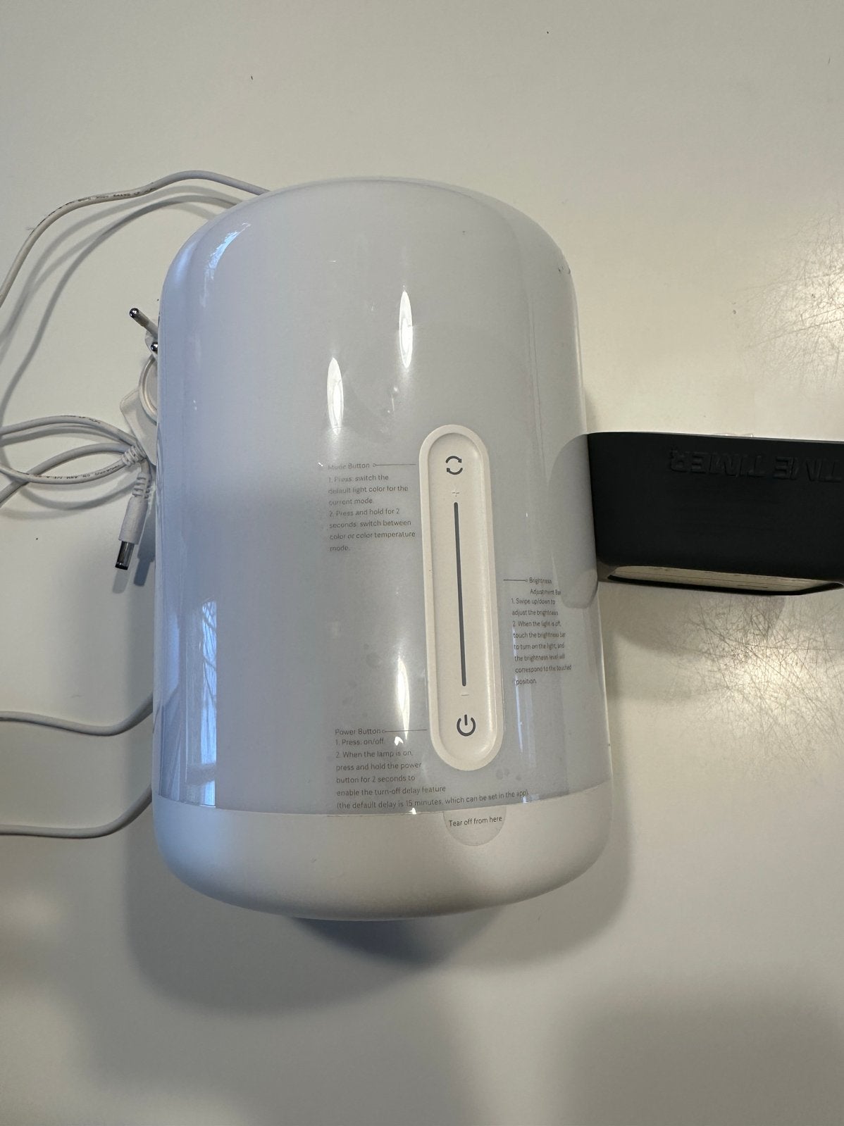 Xiaomi Smart Bed-/Tafellamp met Magnetisch Nachtlampje, Dimbaar, Kunststof, Overige merken, Nachtlamp