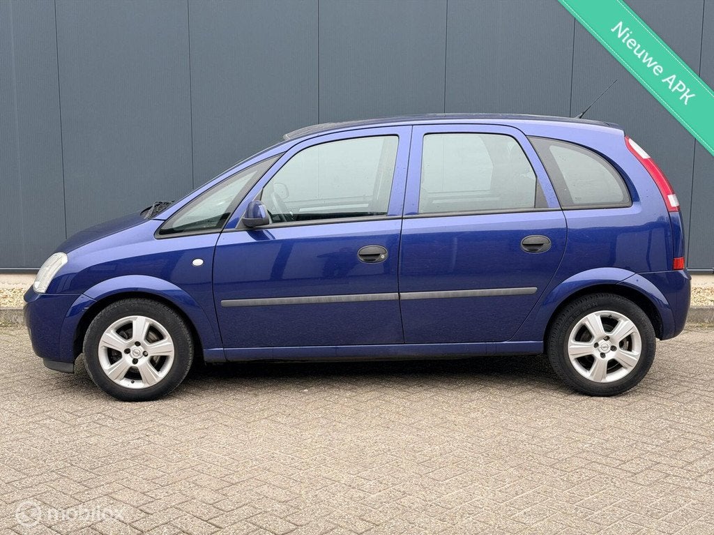 Opel Meriva 1.6 Cosmo NAP/APK/LEES TEXT !, Auto's, Opel, 4 cilinders, Blauw, Origineel Nederlands, Handgeschakeld