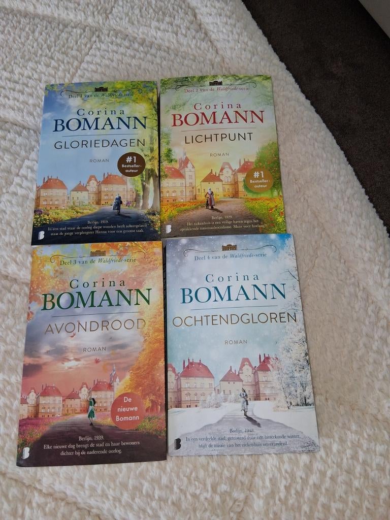 Corina Bomann - De Waldfriede-serie (4 boeken), Boeken, Romans, Ophalen of Verzenden, Zo goed als nieuw, Corina Bomann, Europa overig