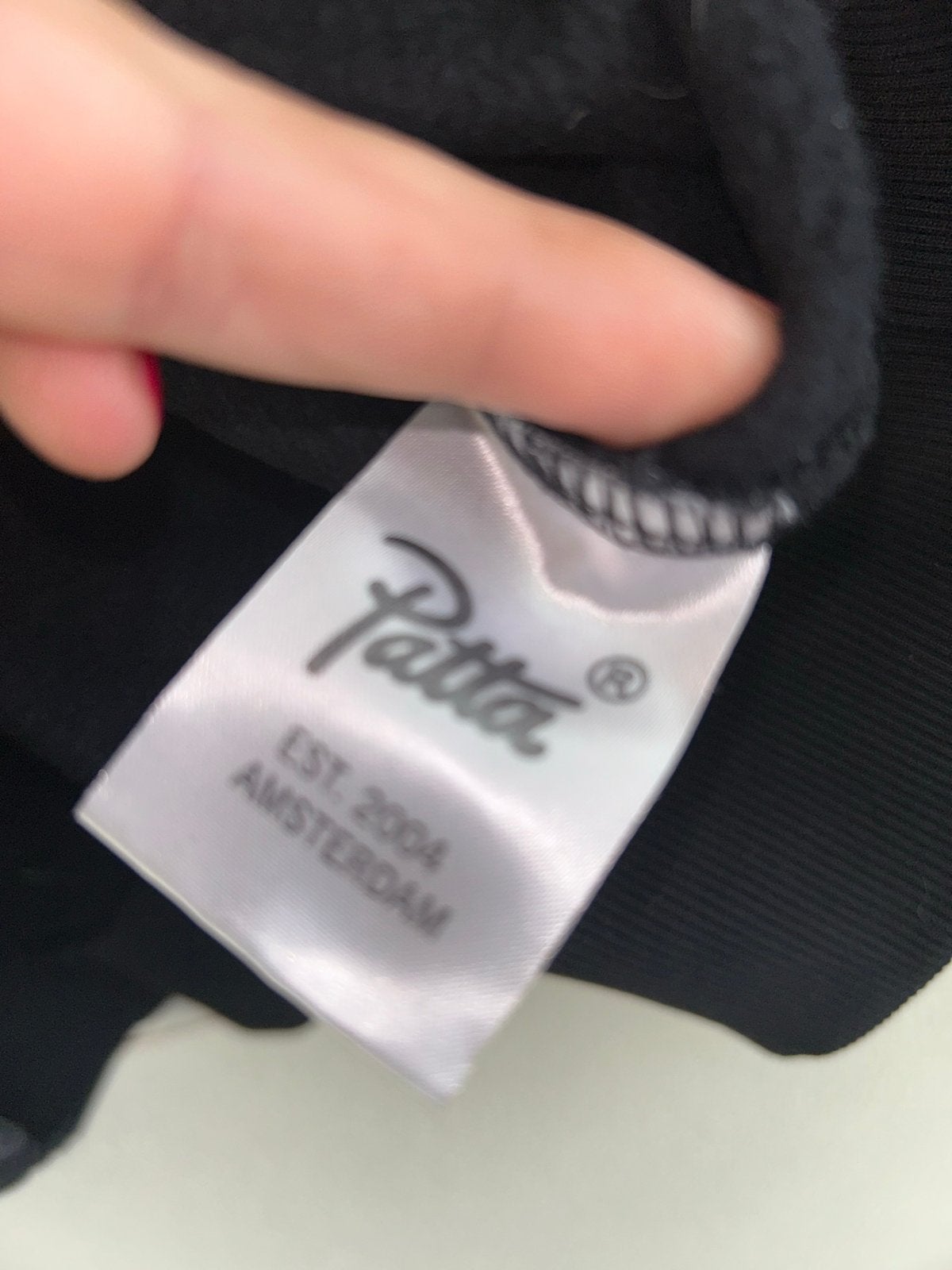 Patta Attract Positive Change Hoodie Zwart Maat S, Kleding | Heren, Ophalen of Verzenden, Zo goed als nieuw, Maat 46 (S) of kleiner