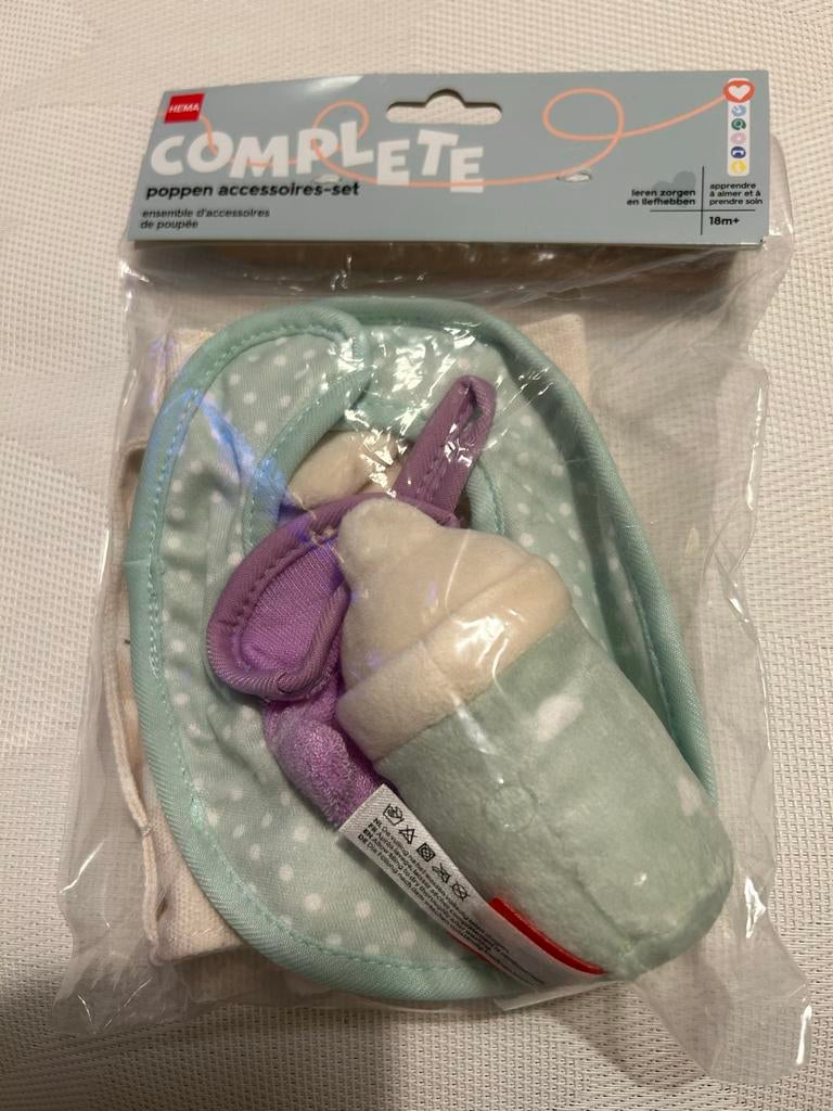 Hema Complete Poppen Accessoires-set Nieuw, Kinderen en Baby's, Speelgoed | Poppen, Ophalen of Verzenden, Nieuw, Overige typen