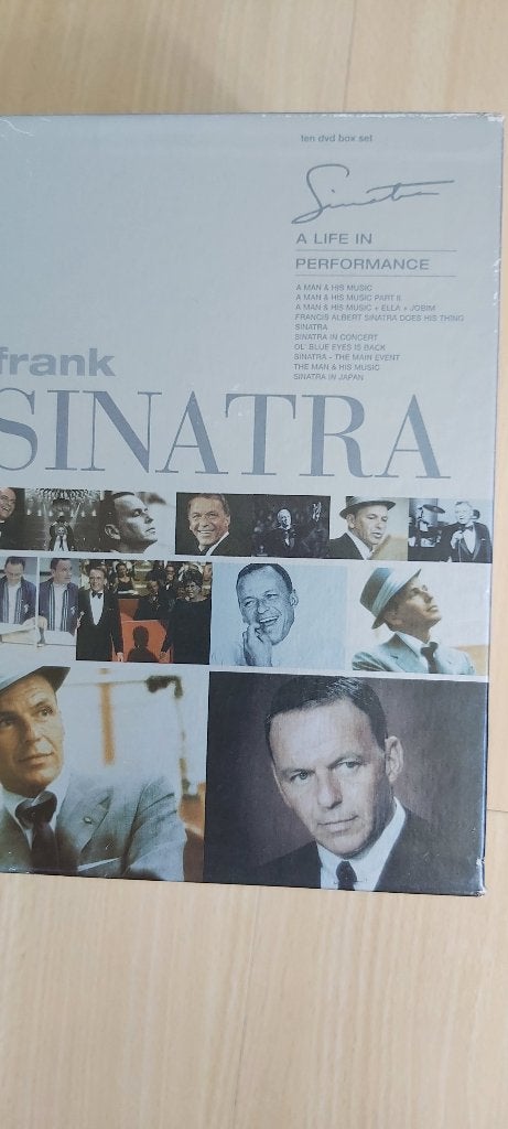 Frank Sinatra ALife in Performance 10DVD Box, Alle leeftijden, Ophalen of Verzenden, Zo goed als nieuw, Concert