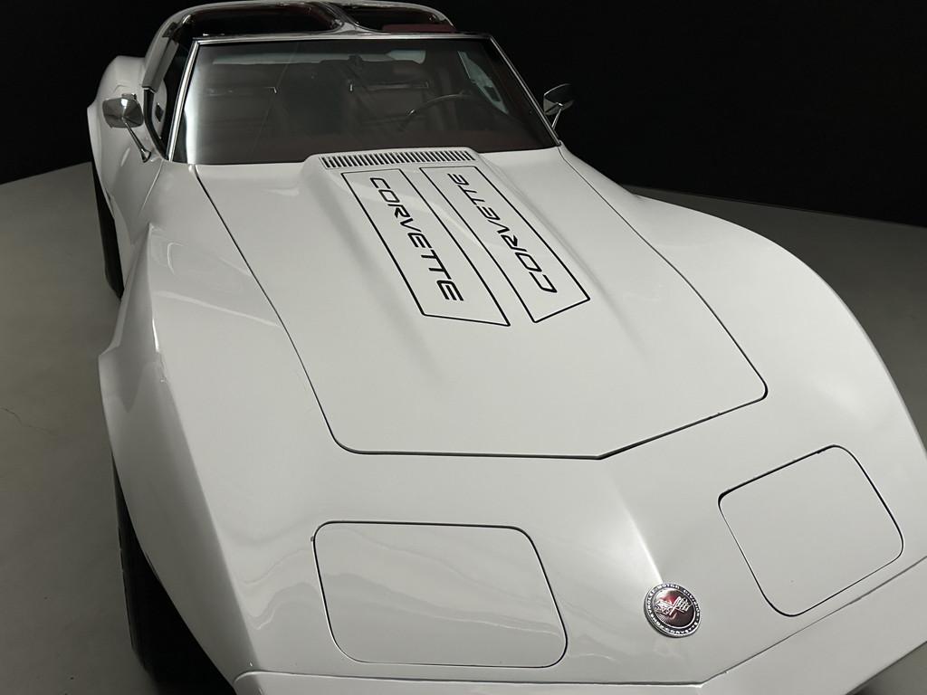 Chevrolet Corvette STINGRAY 5.7 V8 350 Ci 4 Speed Handgescha, Chevrolet, Wit, Leder, Bedrijf