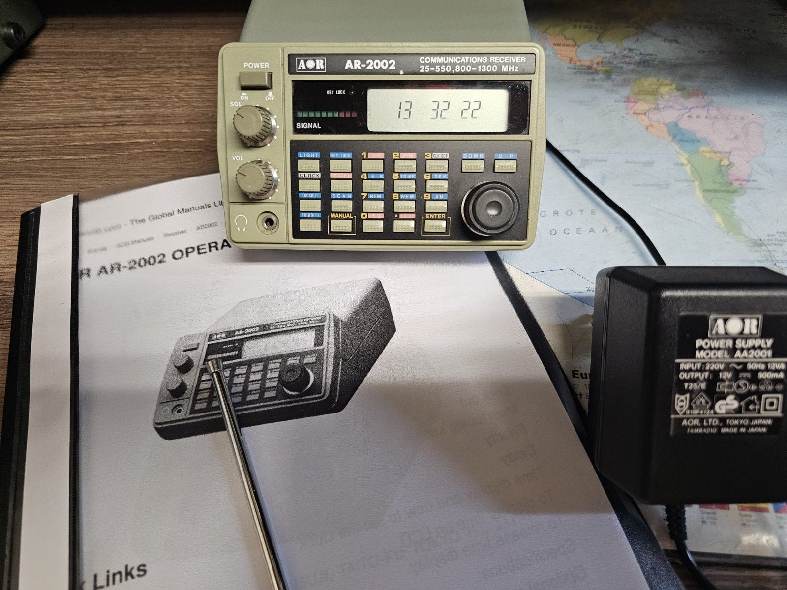 Aor ar 2002, Telecommunicatie, Zenders en Ontvangers, Ophalen of Verzenden, Gebruikt, Zender en Ontvanger