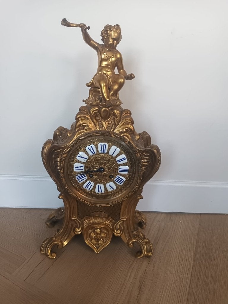 Prachtige Franse Pendule (Rococo / Louis XV-stijl), Ophalen of Verzenden