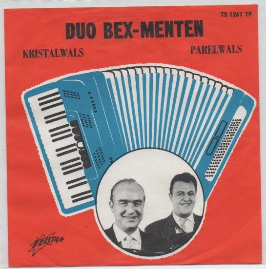 Duo Bex- Menten- Kristalwals Telstar, 7 inch, Ophalen of Verzenden, Zo goed als nieuw, Levenslied of Smartlap