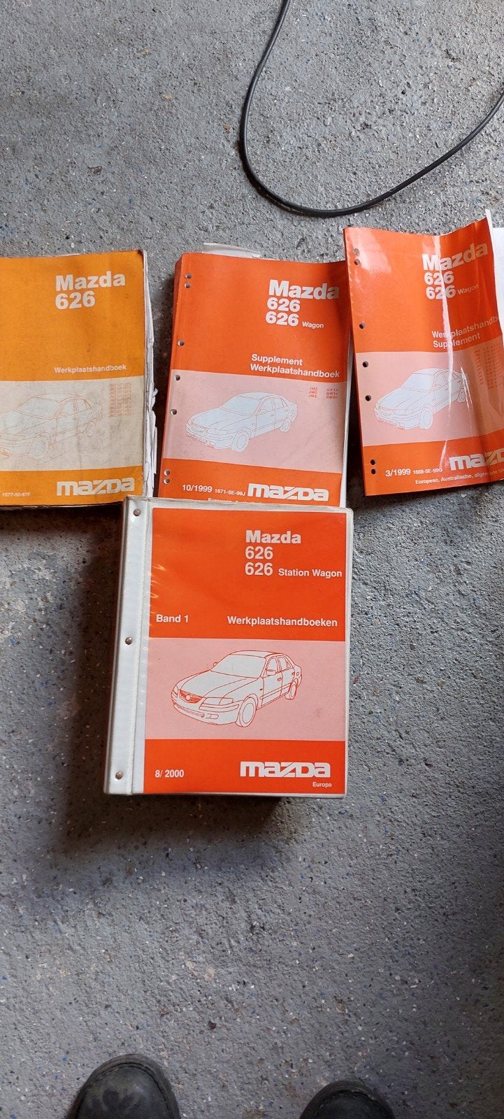 werkplaatshandboeken, Ophalen of Verzenden, Gebruikt, Mazda