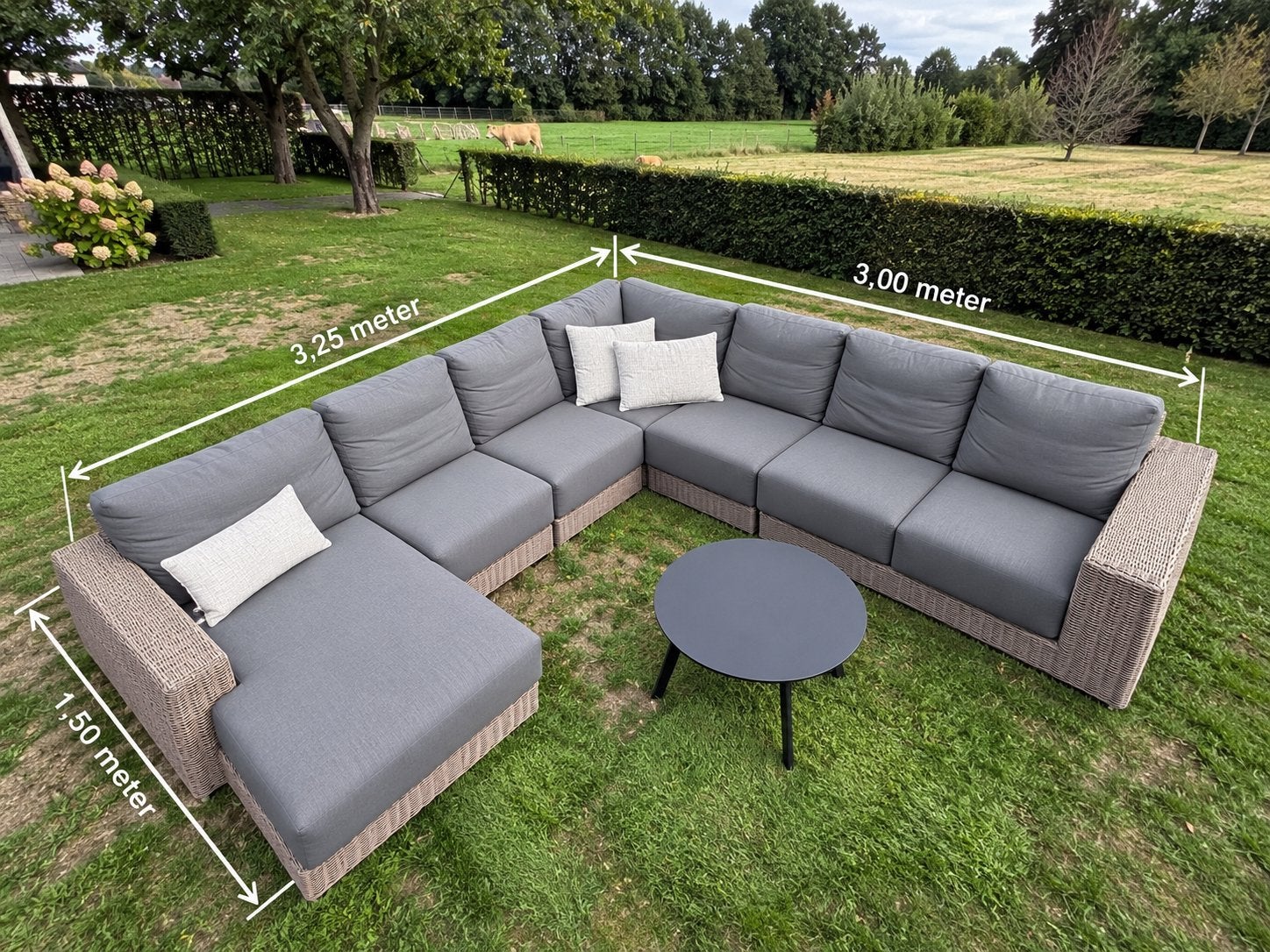 Grote 4 Seasons Outdoor loungeset, Gebruikt, Meer dan 8 zitplaatsen, Ophalen of Verzenden, Loungeset