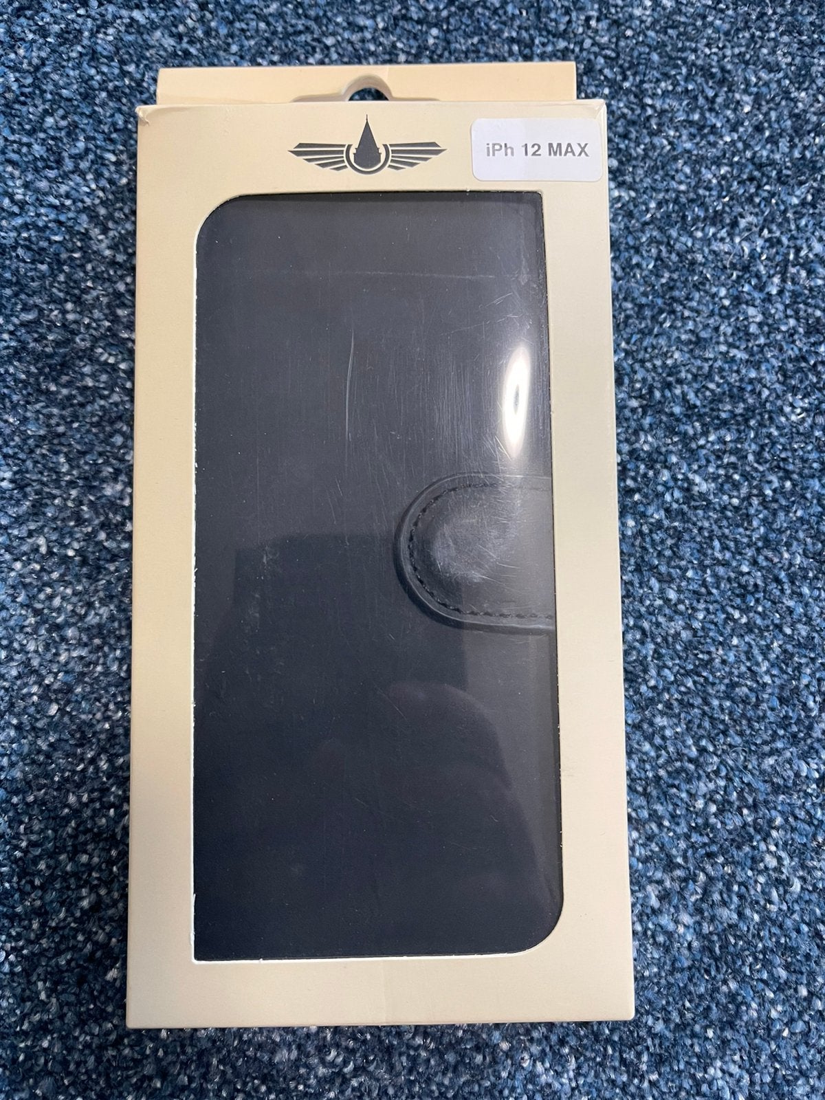 iPhone 12 pro max leren hoesje, Ophalen, Zo goed als nieuw, IPhone 12 Pro Max