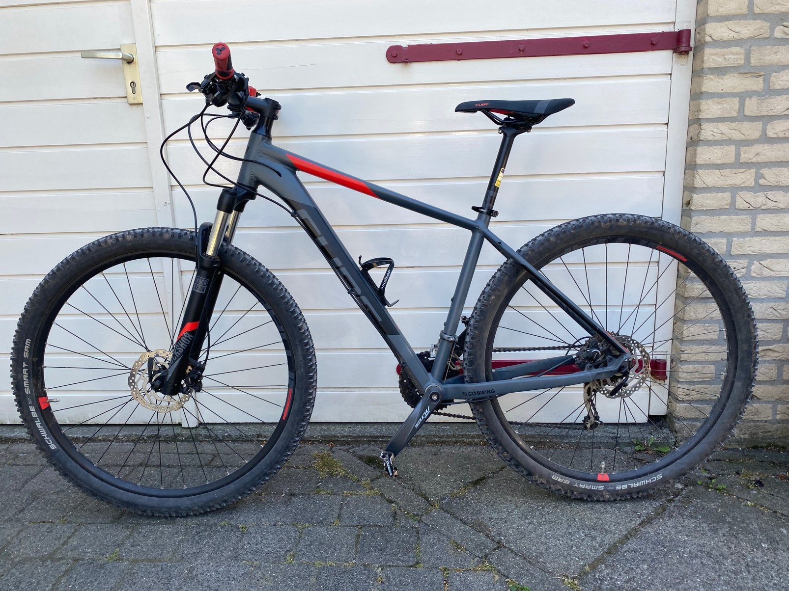 Nette Cube Analog 29-er (19" frame/48cm), Hardtail, Heren, 45 tot 49 cm, Zo goed als nieuw