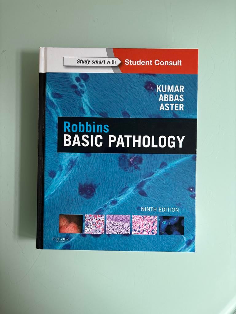 Robbins Basic Pathology - Medisch leerboek Geneeskunde, Boeken, Ophalen, Beta, Zo goed als nieuw, WO