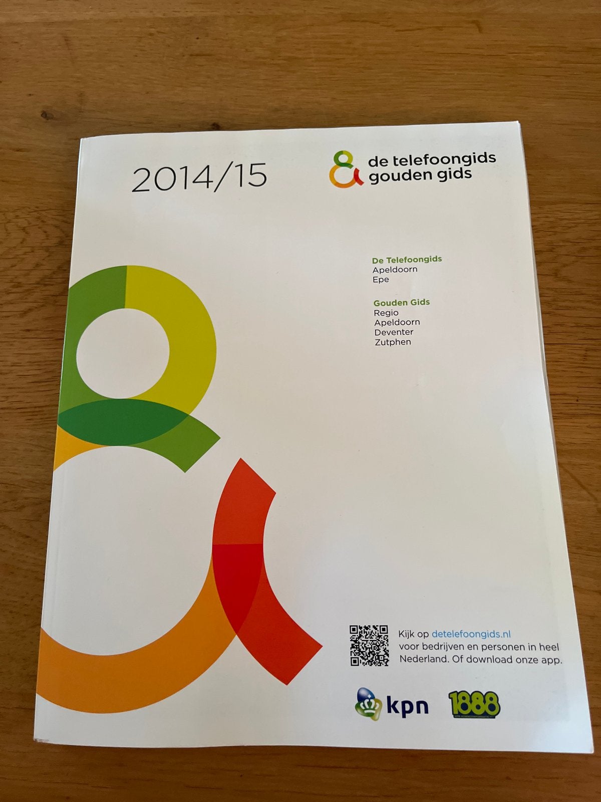 Telefoongids & Gouden Gids 2014/15 Apeldoorn Epe, Ophalen of Verzenden, Gelezen, Catalogus