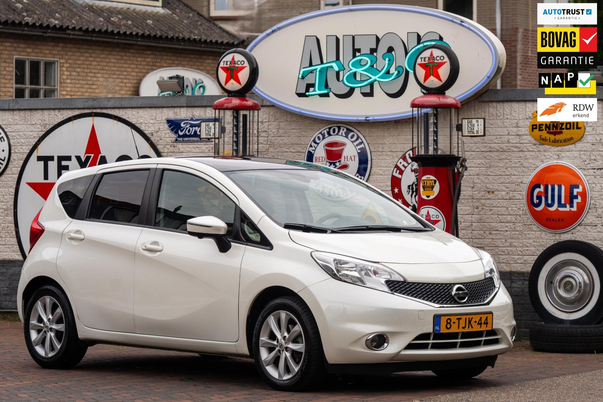 Nissan Note 1.2 DIG-S Tekna 2e Eigenaar +NAP NL-auto, Auto's, Gebruikt, Bedrijf, Handgeschakeld, Grijs