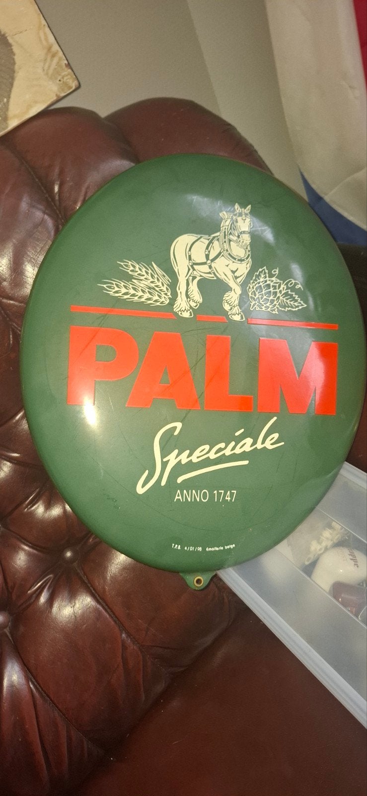 MOOI PALM RECLAME BORD, Verzamelen, Ophalen of Verzenden, Zo goed als nieuw, Reclamebord