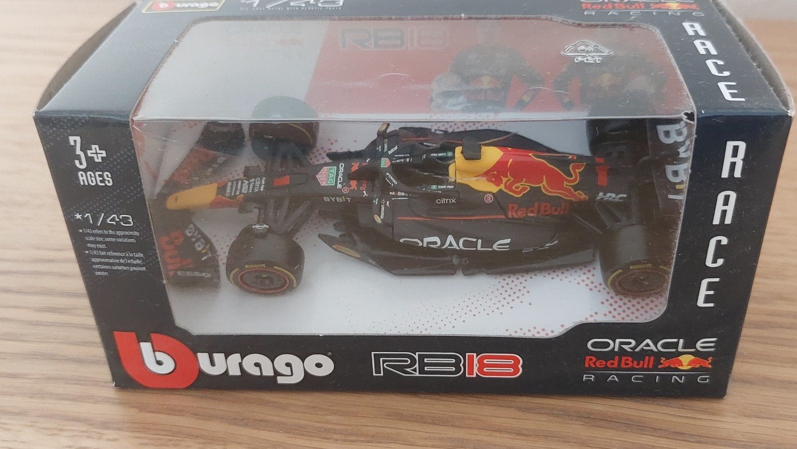Bburago Formule 1 Red Bull schaal 1/43 - Nieuwstaat, Verzenden, Nieuw, Auto, Overige merken