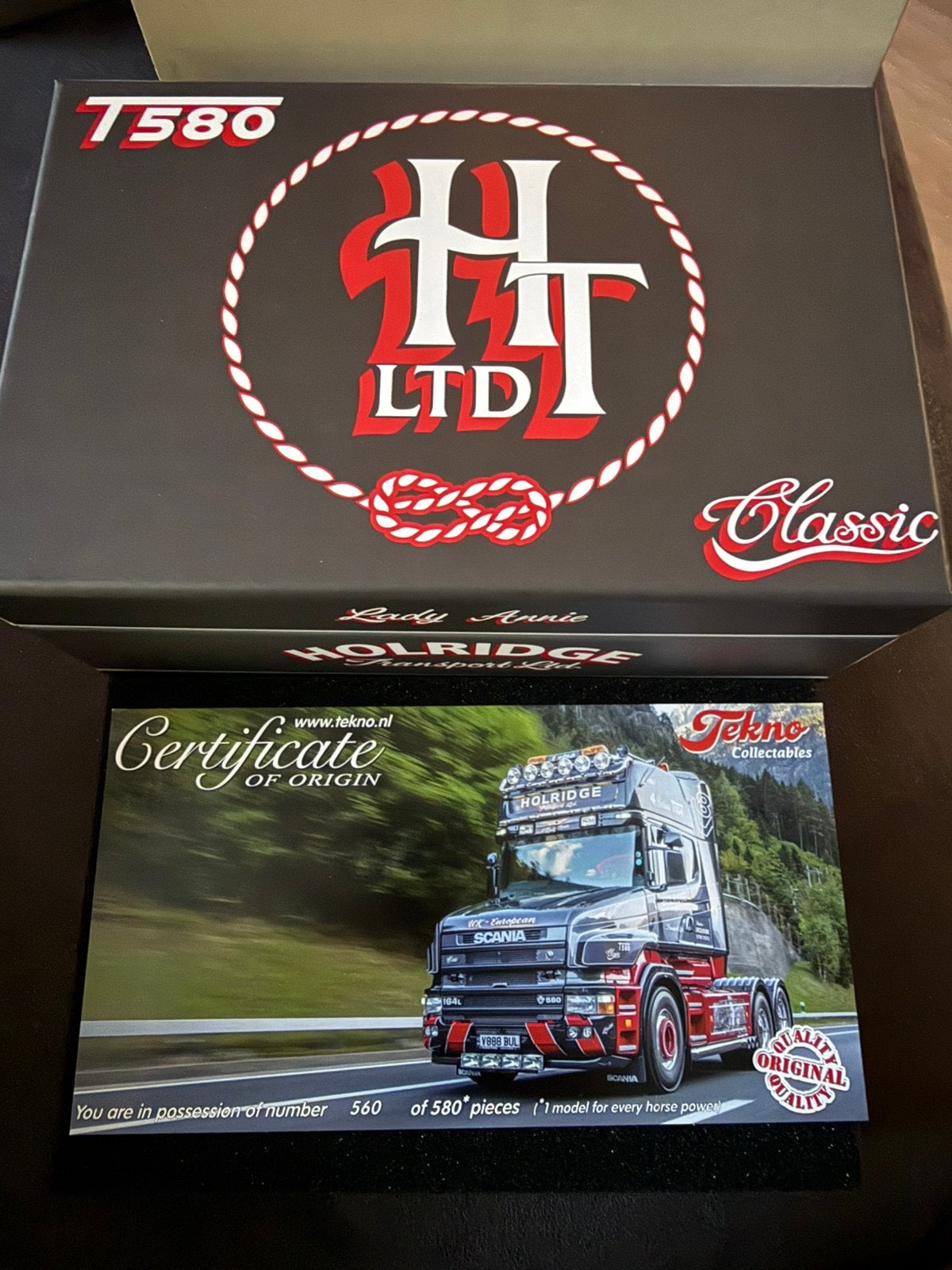 Scania torpedo Holridge T580, Ophalen of Verzenden, Zo goed als nieuw, Bus of Vrachtwagen, Tekno