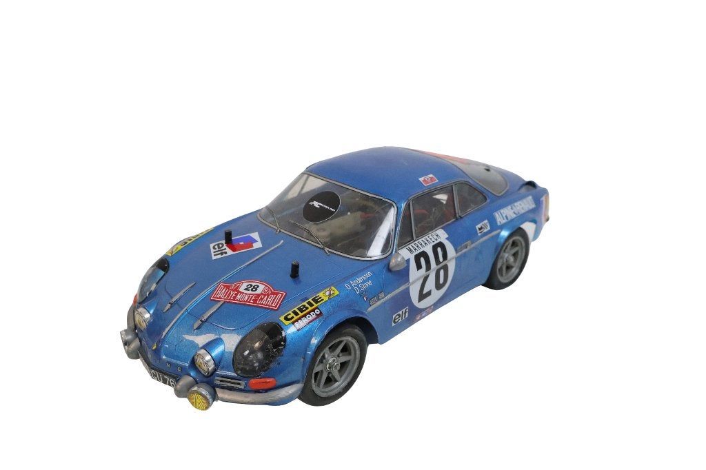 Tamiya Renault Alpine M chassis 1/10 rc auto, Elektro, Gebruikt, Verzenden, Schaal 1:10