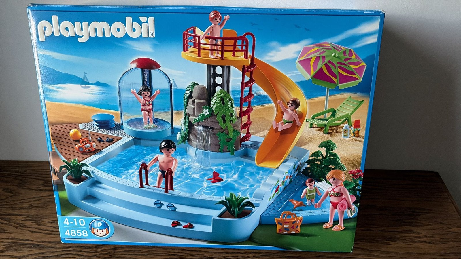 Playmobil 4858 zwembad, Ophalen, Zo goed als nieuw