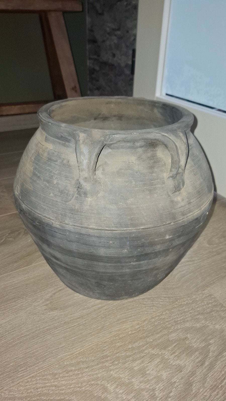 Zoek deze kruik vaas pot., Overige kleuren, Aardewerk of Porselein, Ophalen of Verzenden, Zo goed als nieuw