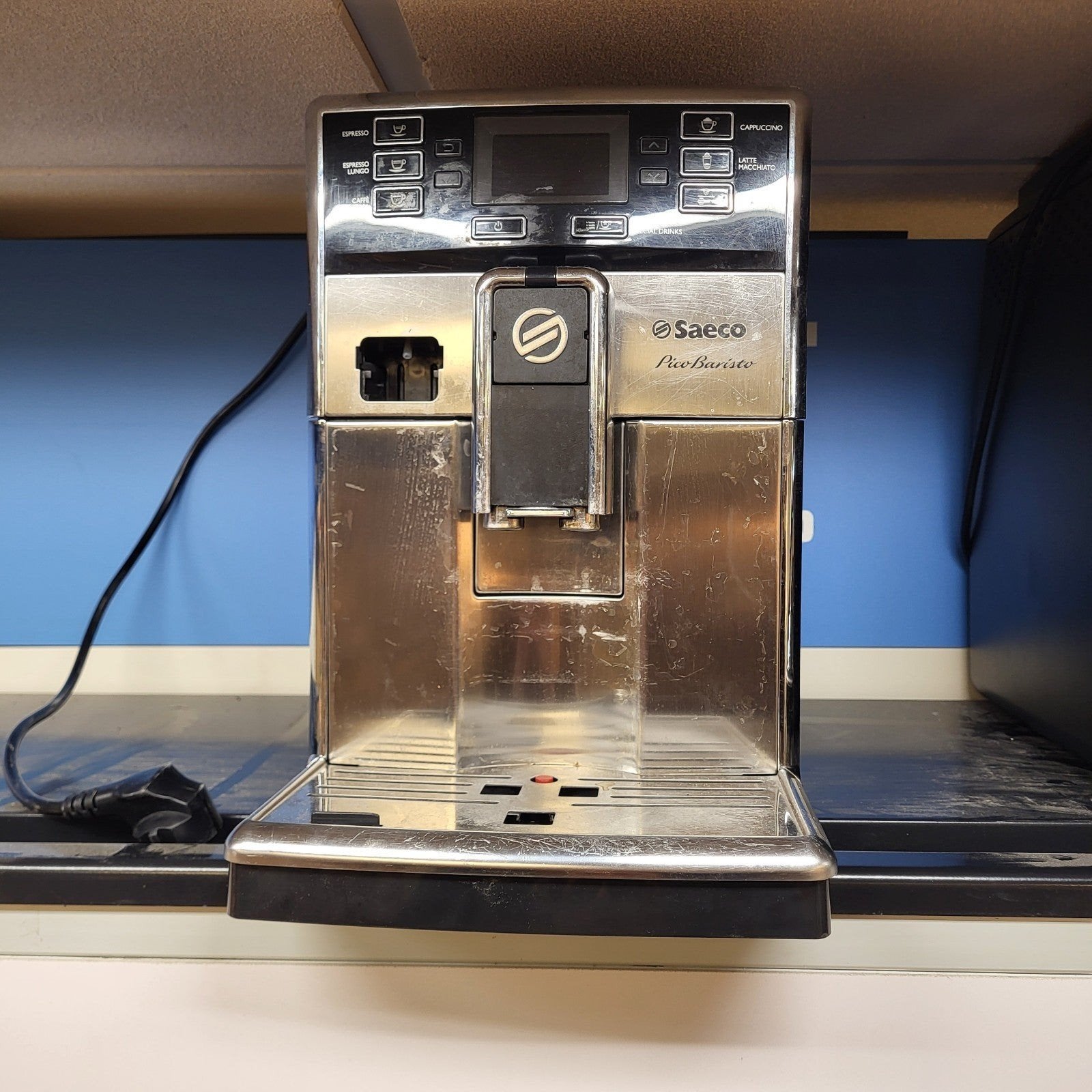 Defecte Saeco PicoBaristo koffiemachine - voor onderdelen, Ophalen, Koffiemachine, Koffiebonen, 1 kopje