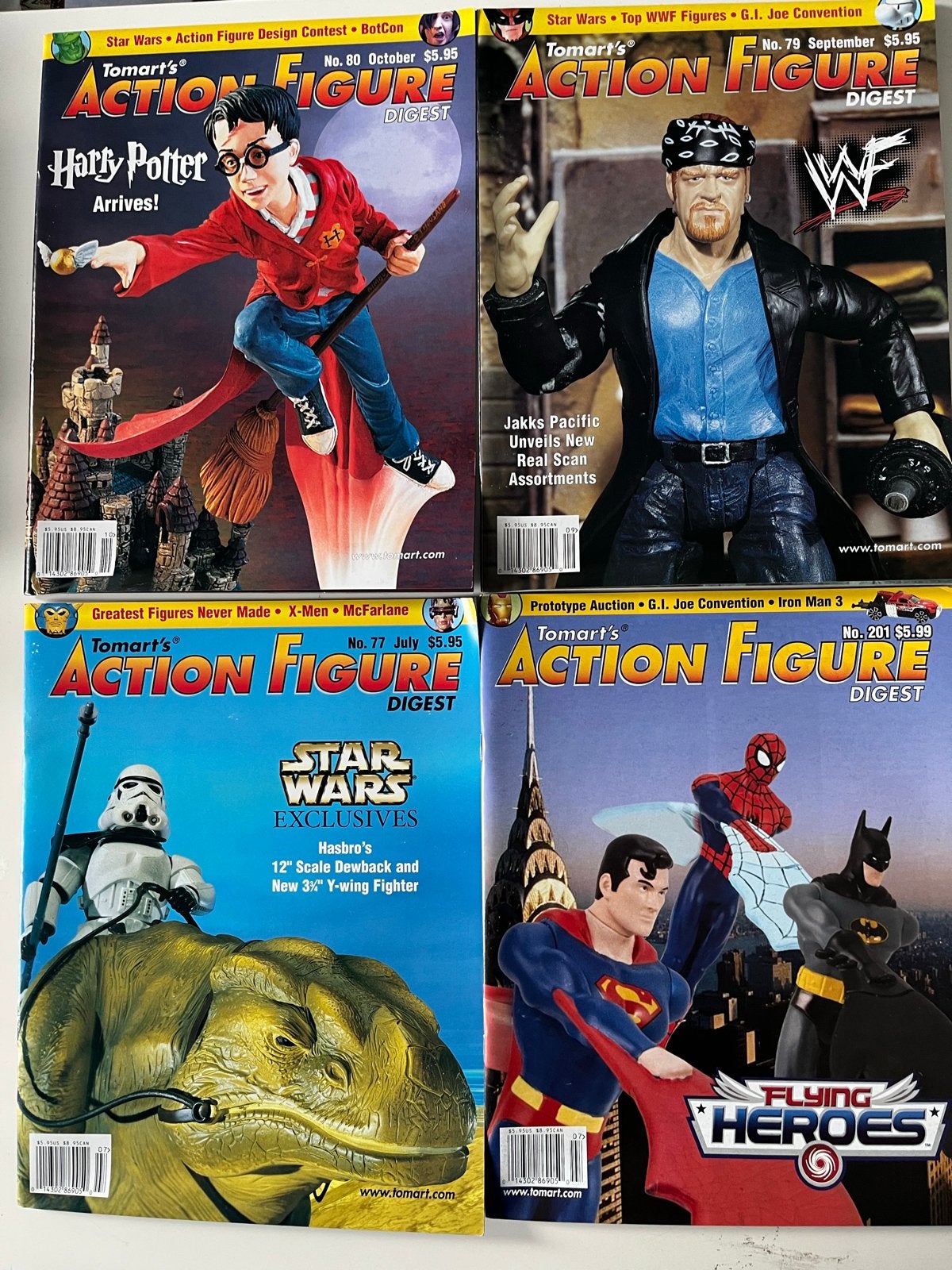 Tomart's Action Figure Digest - Grote collectie magazines, Ophalen of Verzenden, Gelezen, Overige typen