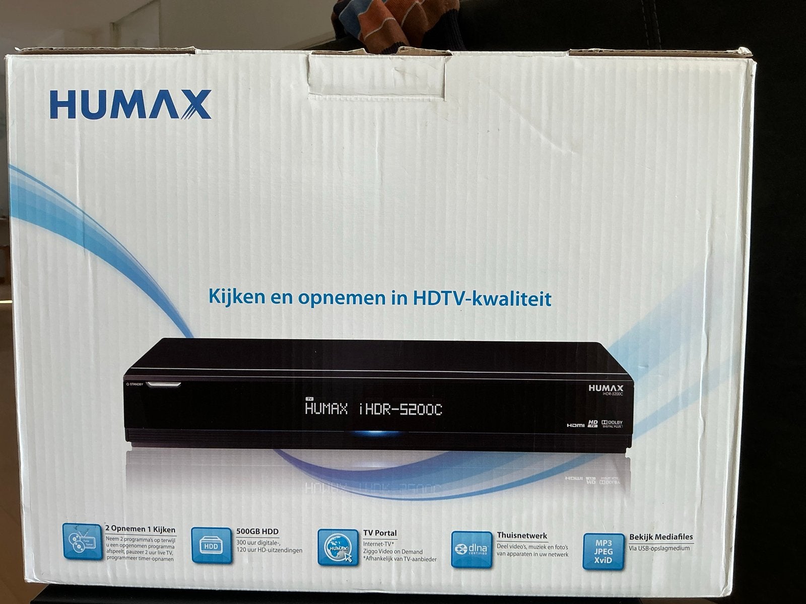 Humax iHDR-5200C Harddiskrecorder - HDTV Kwaliteit, Ophalen, Gebruikt, Harddiskrecorder