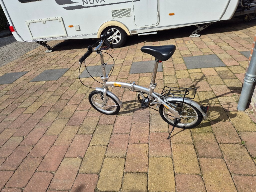 Vouwfiets Loopfiets Plooifiets Lacros  Scamper, Minder dan 14 inch, Velgrem, Versnellingen, Zo goed als nieuw