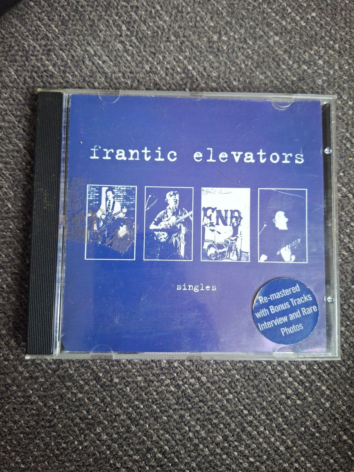 CD - Frantic Elevators - Singles, Verzenden, Zo goed als nieuw, Poprock