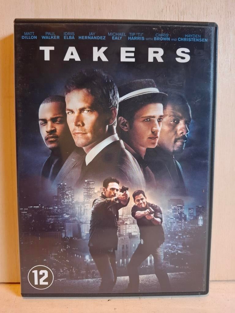 Takers - Matt Dillon Paul Walker - Crime Actie - DVD, Vanaf 12 jaar, Ophalen of Verzenden, Zo goed als nieuw, Actiethriller